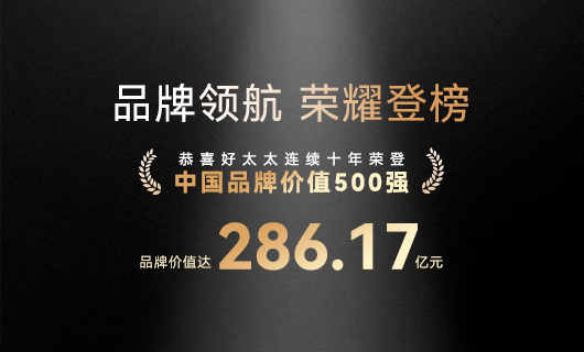 连续10年！爱游戏官方首页「中国」官方网页版,蝉联“中国品牌价值500强”，品牌价值286.17亿元